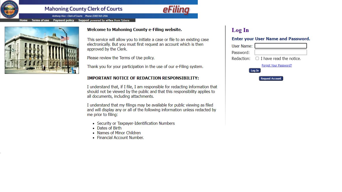 Electronic Filing